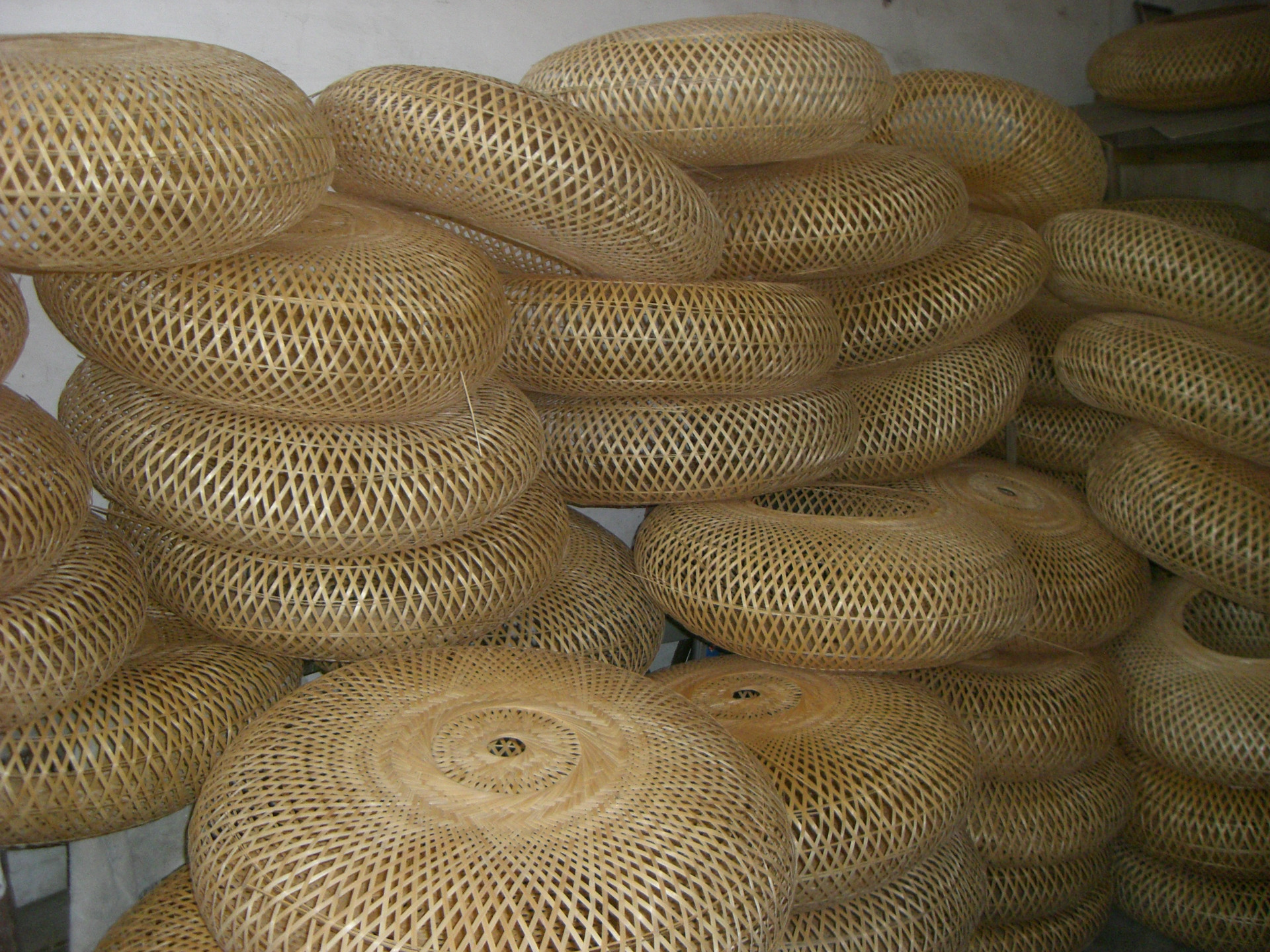 批发采购竹质工艺品-竹编灯笼 酒店灯笼 手工编