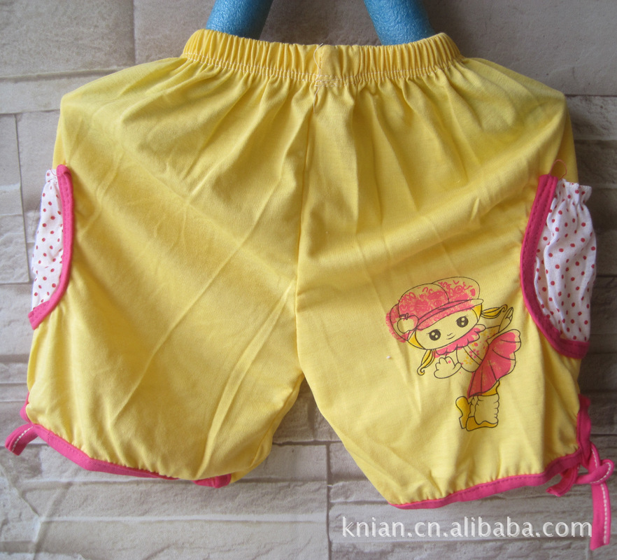 童裤-<em>夏季女童</em>印花小<em>短裤</em> 女宝宝<em>热裤</em> 韩版<em>女童</em>