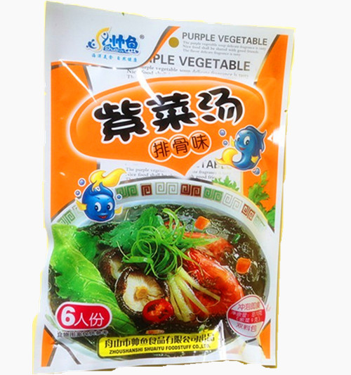 【舟山特产 紫菜汤(70g排骨味\/海鲜味)帅鱼新品