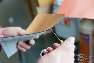 安琪与大卫真皮女包制作流程说明