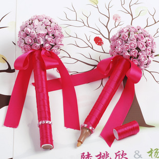北京厂家批发大花球签到笔-粉|高档个性嘉宾签名笔|婚庆创意婚礼用品