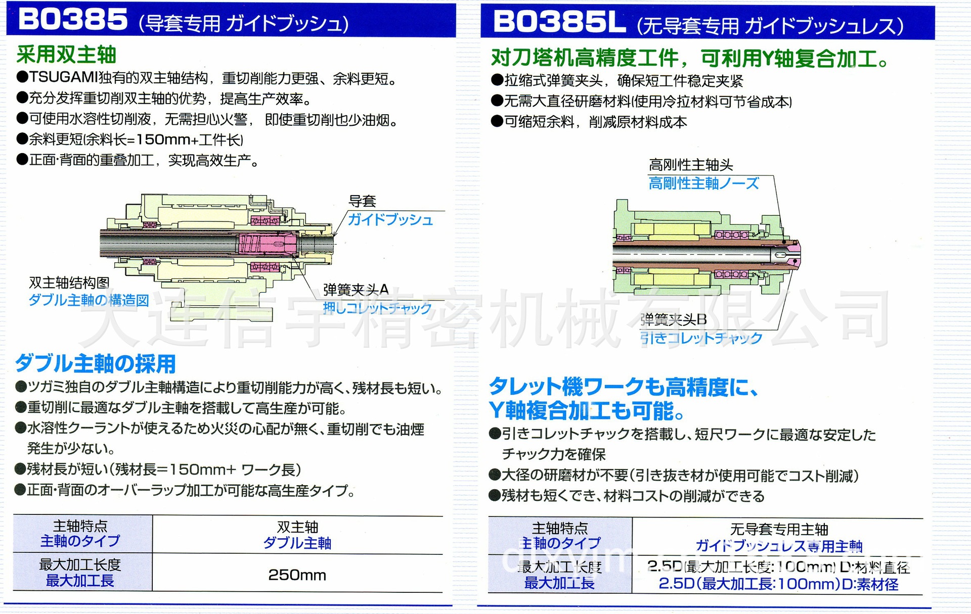 CNC精密自动车床 BO385/BO385L
