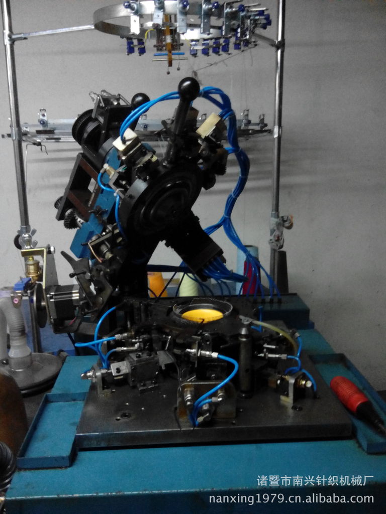 【(图)袜机改装 5F 单掀针 改 双掀针】