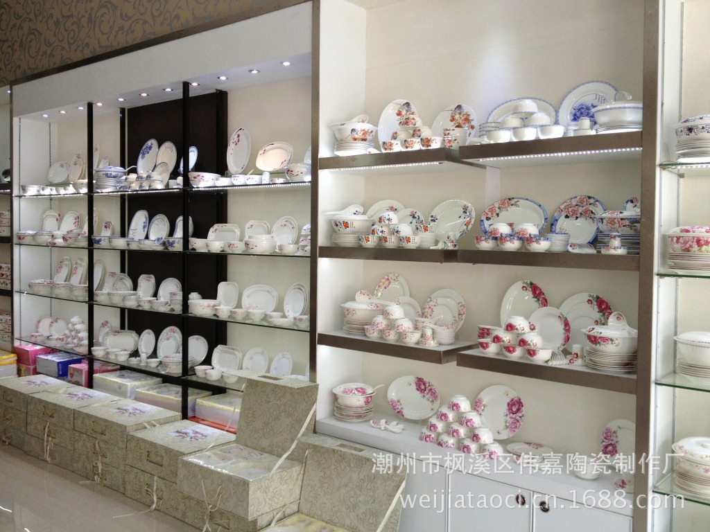 厂家批发日用餐具 46头骨瓷餐具 h牌爱马系列一 家用/礼品餐具