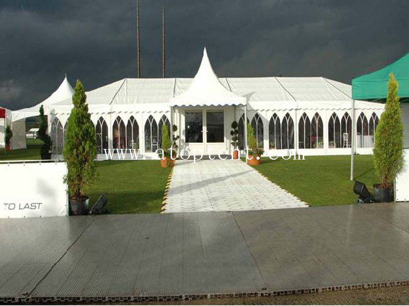 hexagon ends tent and paogda f