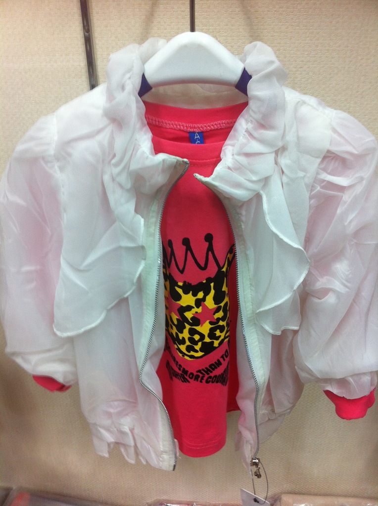 时尚韩版2013年精品<em>女孩</em>防晒服印花<em>白色</em>透明
