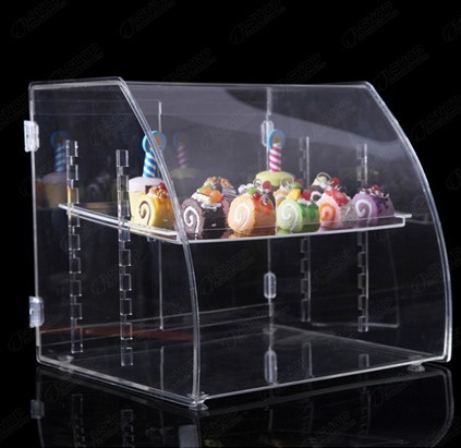 acrylic adjustable food case