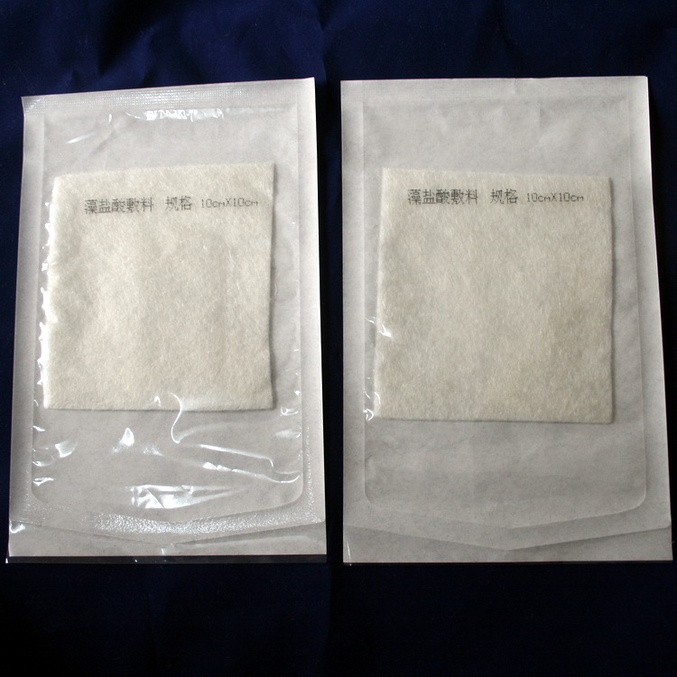 海藻酸盐材料 海藻纤维 医用敷贴 快速止血 战场急救