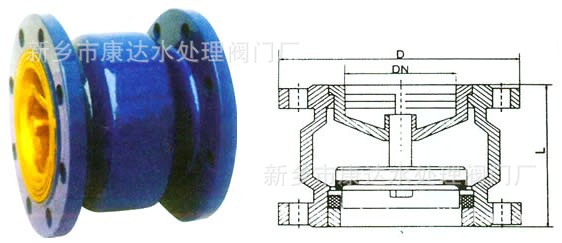 消音止回阀