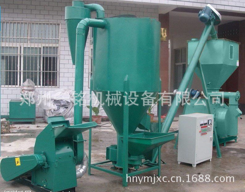 【【220v、380v电压】饲料搅拌粉碎机 饲料混