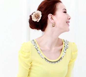 浙江<em>毛衣工厂</em>来图来样定做中高档珠片珠管亮片