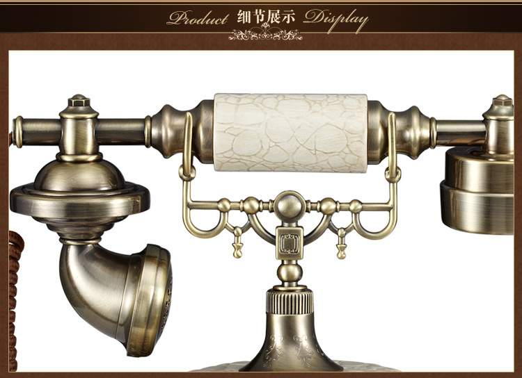 【佳话坊复古电话欧式电话机仿古工艺老式座机