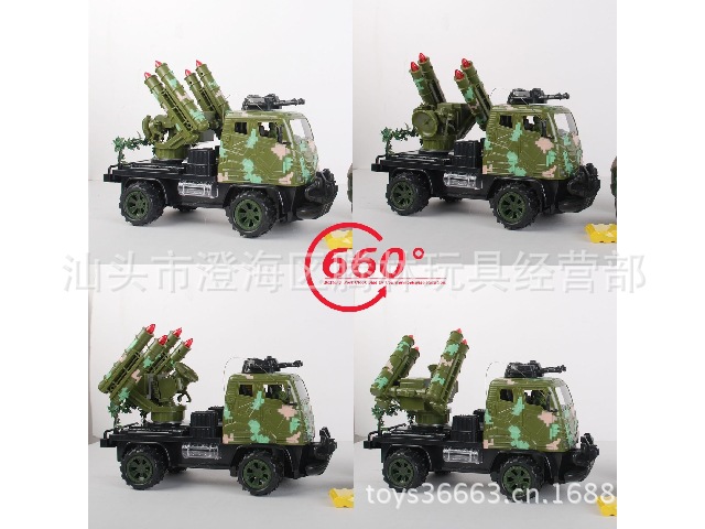 【厂家供应 128-11 红旗防空导弹战车 1:12(标
