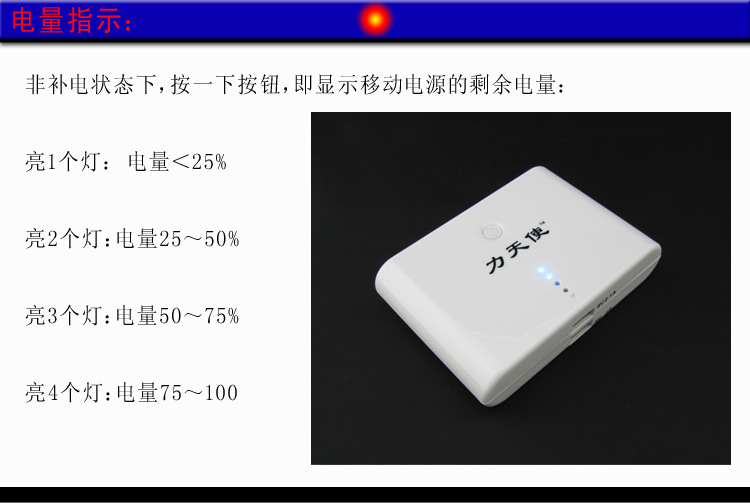 电量指示灯