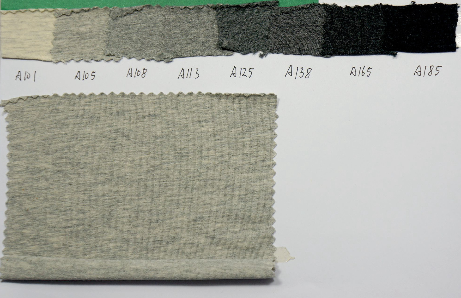 现货供应 SA12001#40S棉拉架麻灰花灰平纹布 170