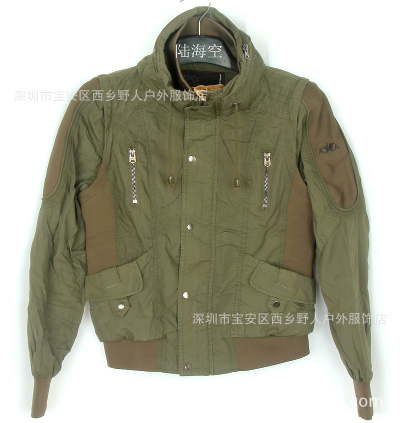 迷彩服、军迷服、作训服-批发新款立领军色加