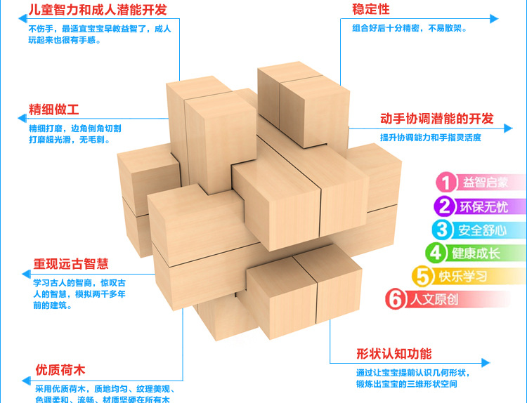 小额i批发木童笼中取宝 成人木制益智玩具 古典玩具 孔明锁鲁班锁