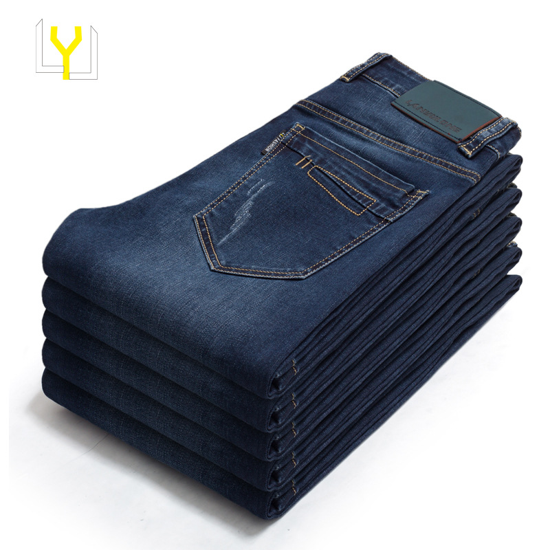 男式牛仔裤弹力弹性牛仔裤男韩版修身小脚男士