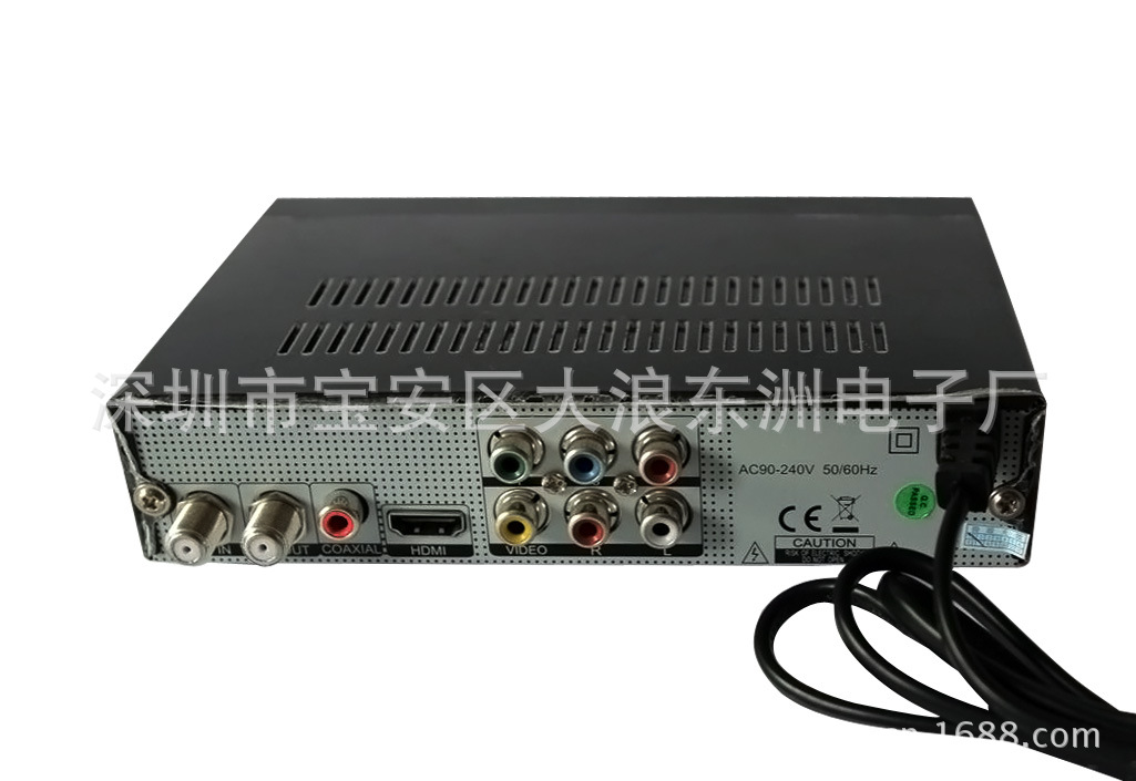 【厂家 DVB-S2 MPEG4 高清 卫星机顶盒】