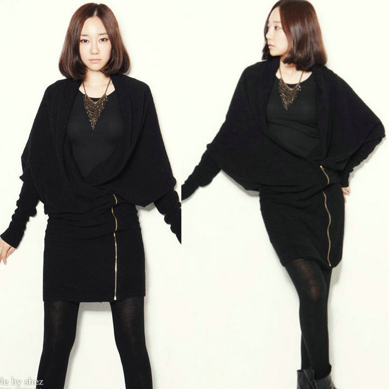 广州日韩品牌<em>女装批发</em> 韩国SZ个性女式长袖针