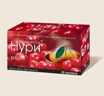 俄罗斯果茶进口努丽公主俄罗斯水果茶袋泡茶樱桃水果味天然红茶绿