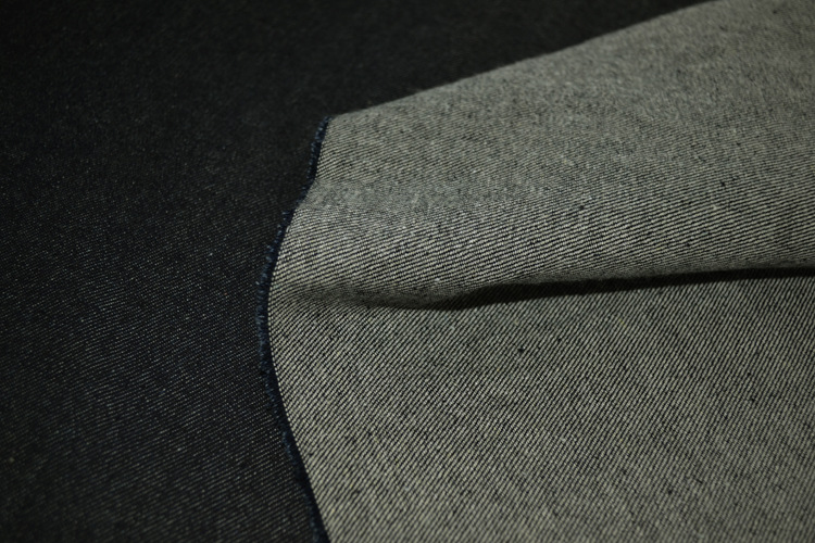 12S*10S全棉牛仔布斜纹牛仔布100%棉男裤料牛仔布9盎司特深蓝