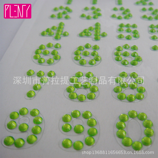 Acrylic Stone Stickers 13-2 Al