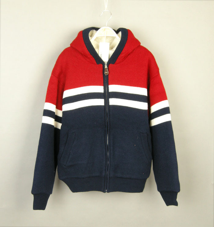 【<em>工厂</em>样衣 只此<em>一件</em>】日本精品拼色加厚男士