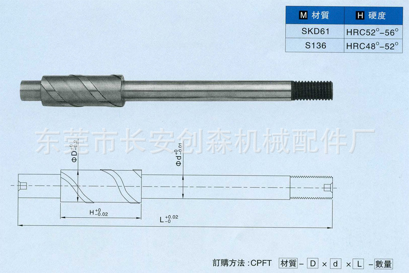 螺牙镶件7