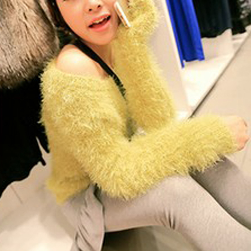 王群锋2013<em>冬季</em>女装<em>毛衣批发</em> 柔软毛毛马海毛