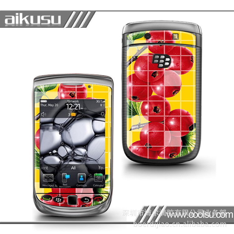 黑莓9800滴胶水果