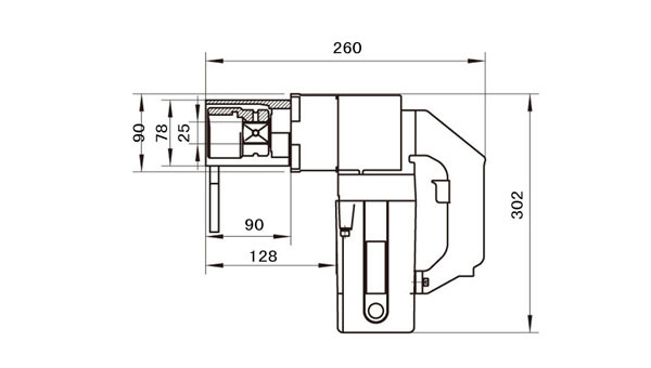 定扭矩电动扳手P1D-1000（内置控制系统）