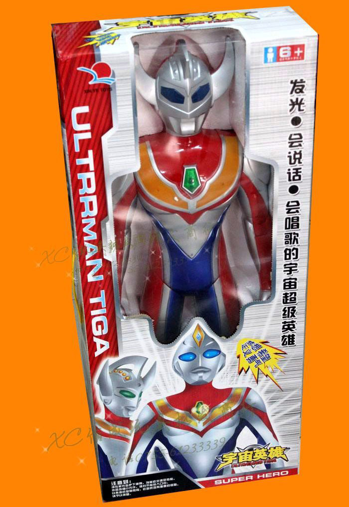 小额玩具批发帝拿奥特曼 会发光会说话的迪佳