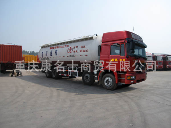 使用ISME308 30康明斯发动机的骏通JF5310GFLSX粉粒物料运输车