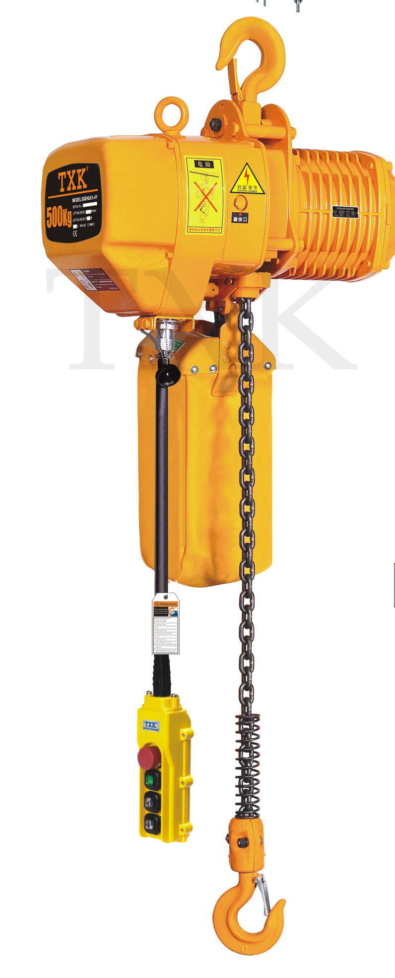 起重葫芦-佳力TXK进口链条品牌电动葫芦 1T--