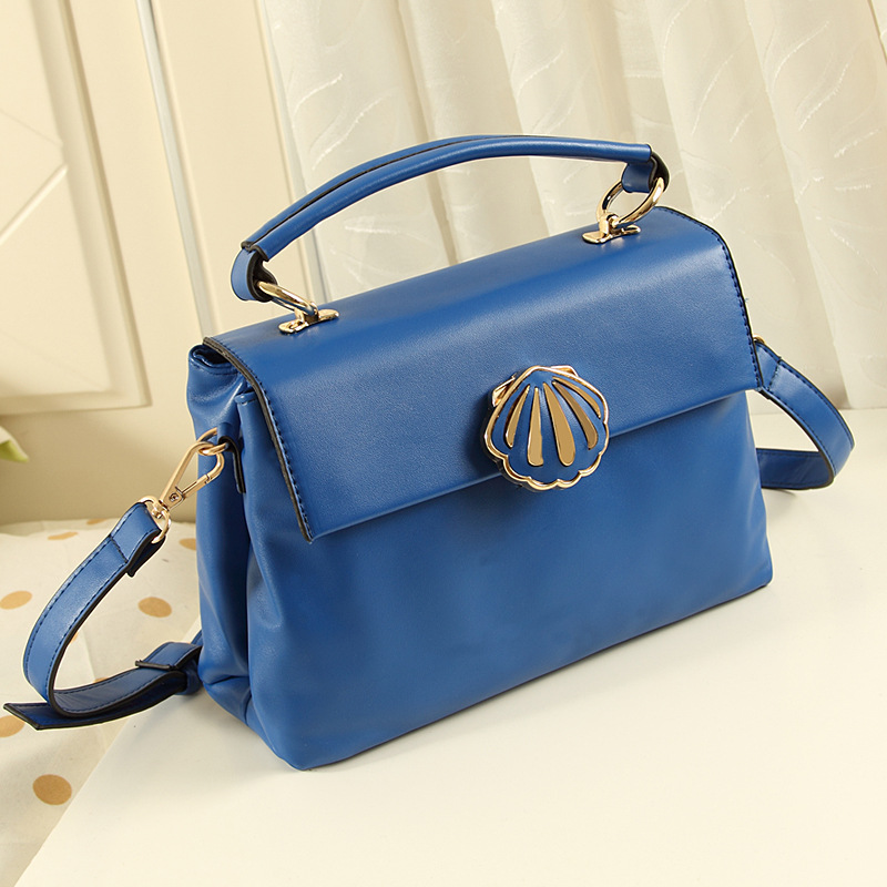 真皮贝壳包 2013新款潮女士包欧美时尚手提单