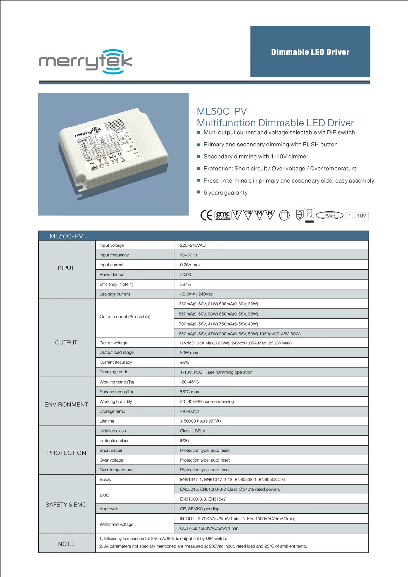 ML50C-PV-1