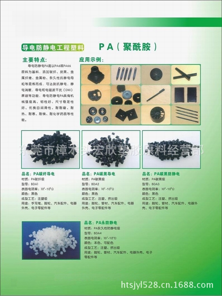 导电抗静电PA