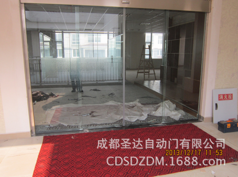 崇州办公室感应门10