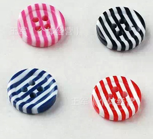 衬衫西装布艺树脂糖果色钮扣