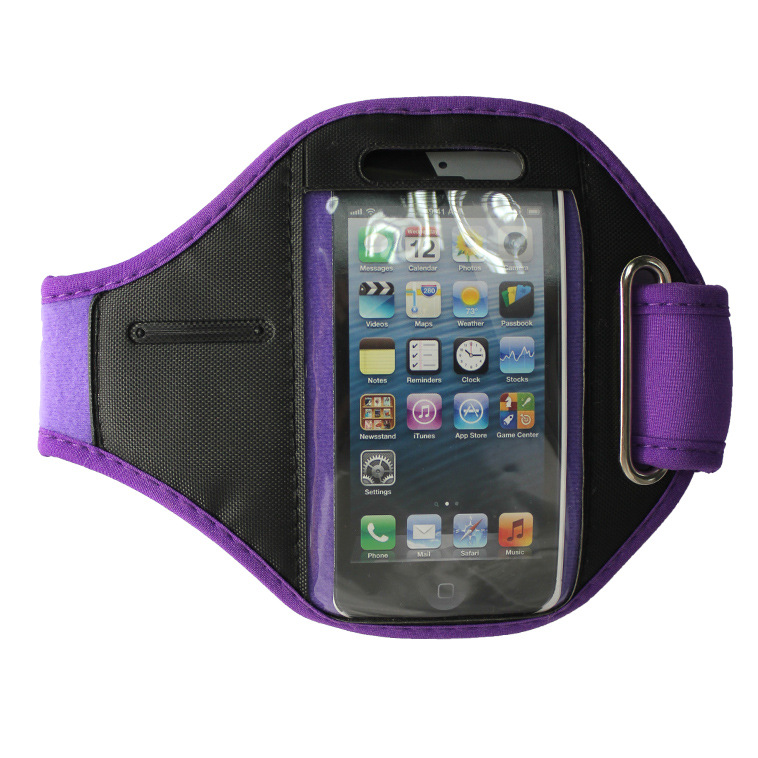 单孔臂带手机包