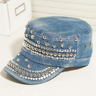 批发采购帽子-帽子女士 秋天韩版平顶帽 女 潮