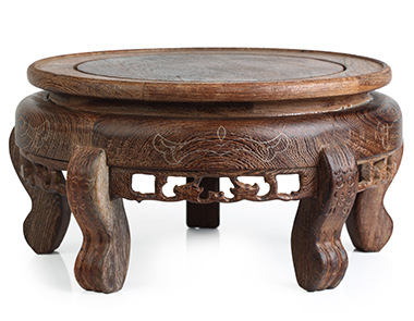 家居工艺品摆件底座实木雕刻