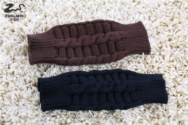 批发采购手套-短款小8字正反针手套秋冬保暖露