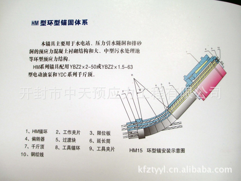 供应yz型锥锚式千斤顶 张拉钢质锥