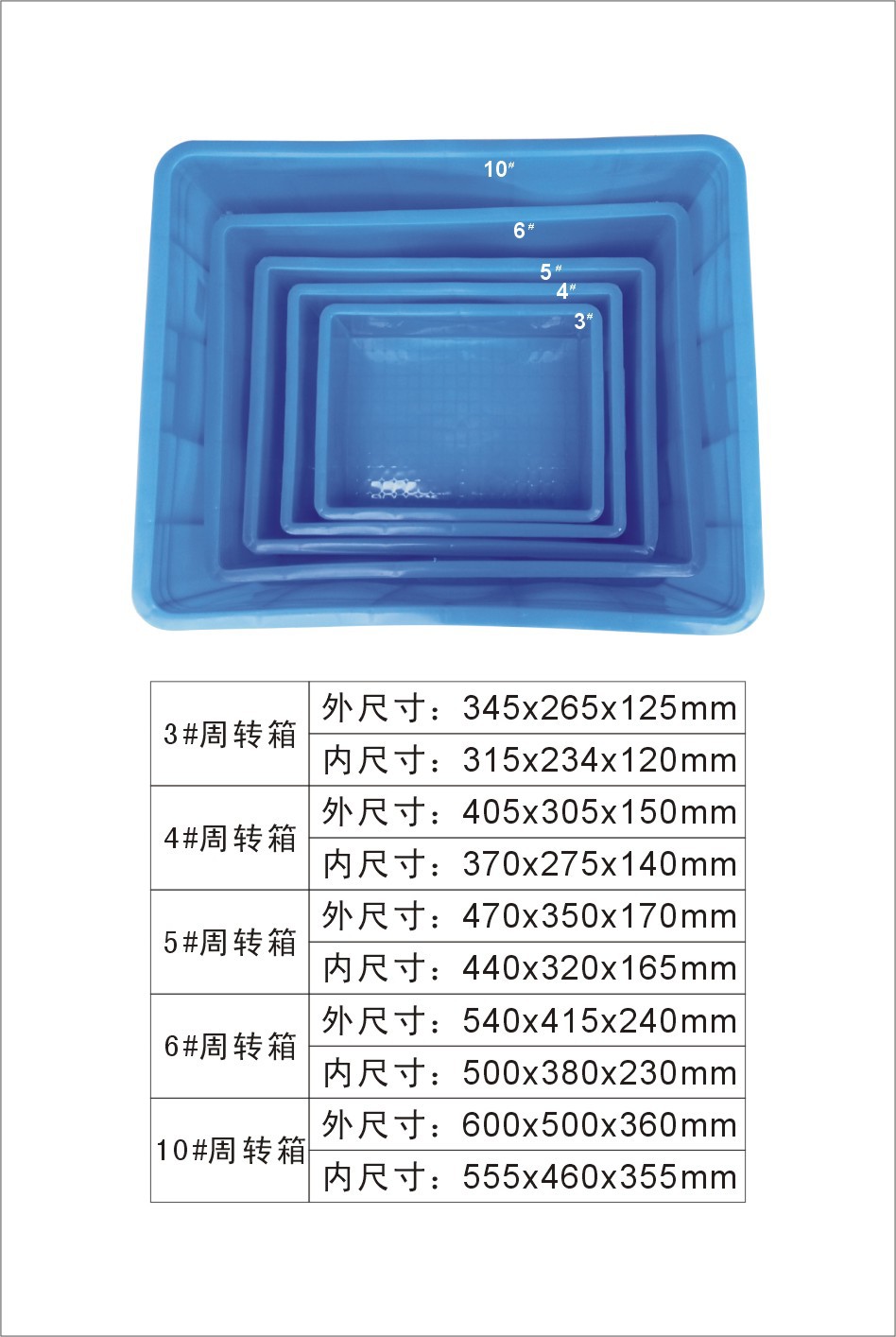 3#--6#.10#周转箱