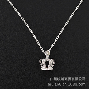 【韩版 <em>女士</em>百搭<em>银项链</em> 外贸高档925银饰 加工