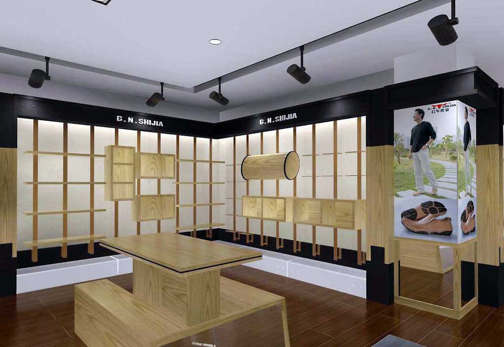 展示柜-<em>鞋业</em>展柜【哈尔滨公牛世家<em>鞋业</em>展柜】