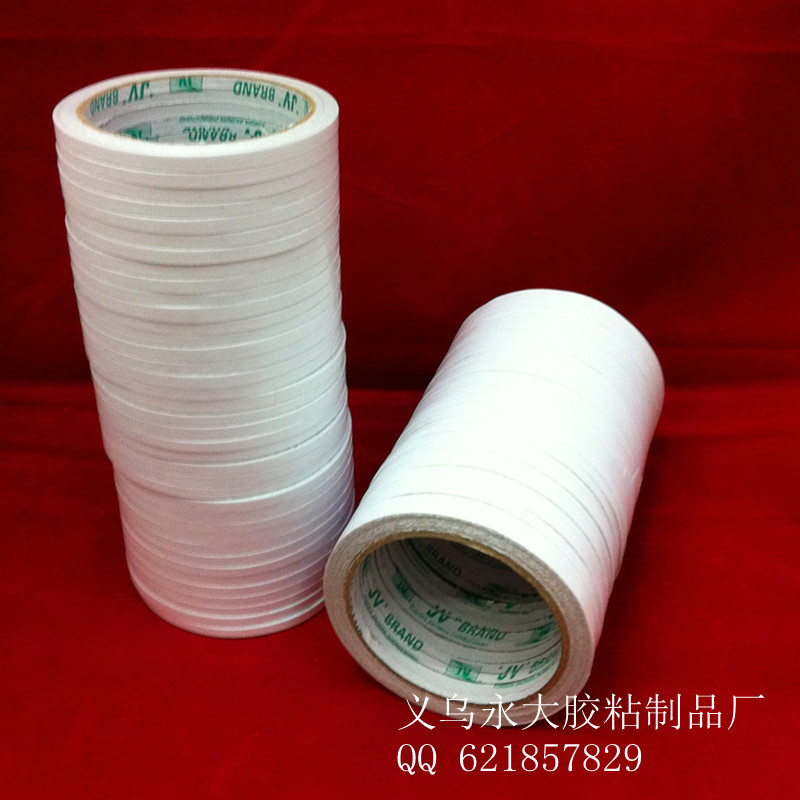 双面胶带是以纸,布,塑料薄膜为基材,再把弹性体型压敏胶