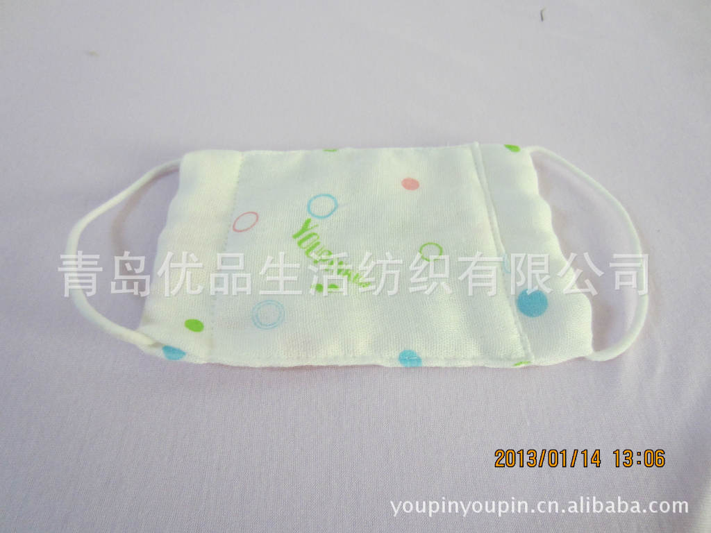 【竹纤维纱布口罩 宝宝专用口罩 保护口鼻抑菌